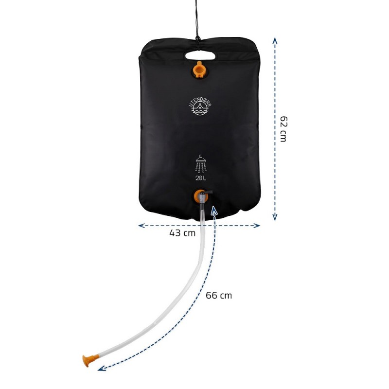 Prysznic solarny Utendors 190390-UT-CS 20 l