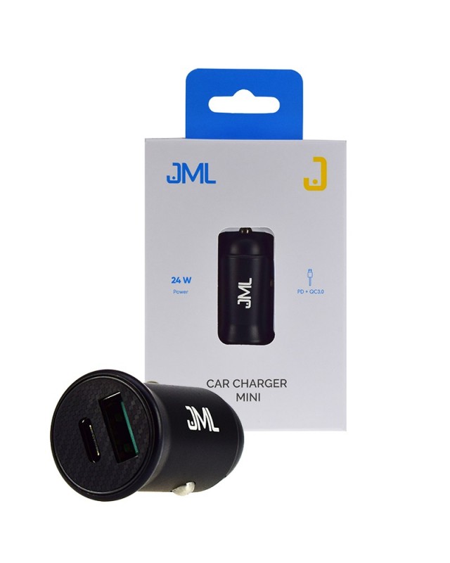 Ładowarka samochodowa JML CC-103 2 x USB 4,8A PD