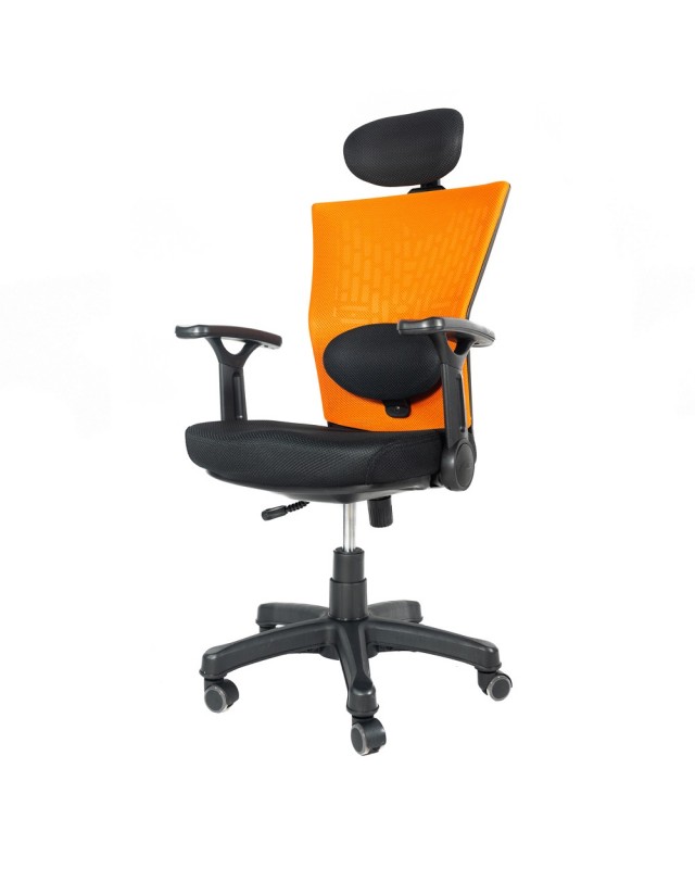 Fotel biurowy ergonomiczny Artnico Mesh B30 pomar