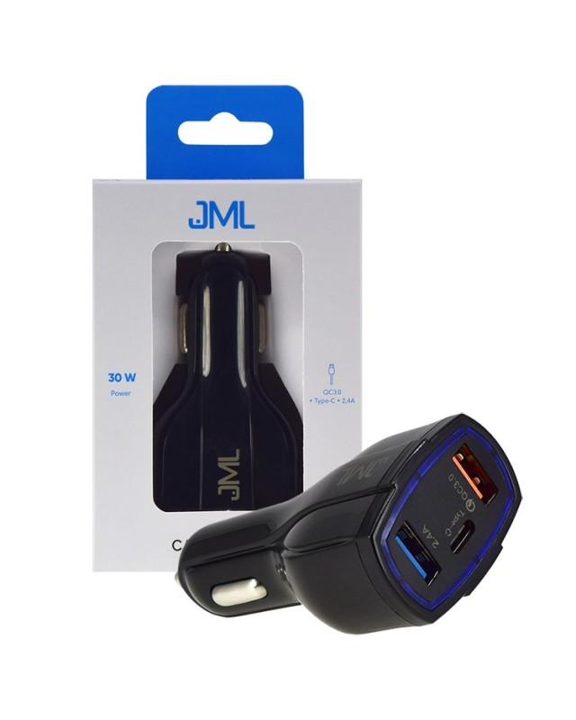 Ładowarka samochodowa JML CC-111 3 x USB 5,5A 30W