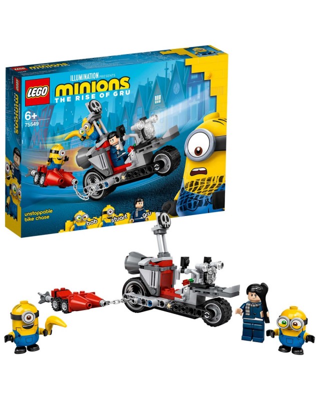 Klocki Lego 75549 Minions Niepowstrzymany Motocykl