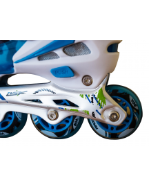 Łyżworolki ISK Inline Skate 3w1 28-31 niebieskie