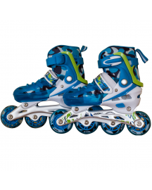 Łyżworolki ISK Inline Skate 3w1 28-31 niebieskie