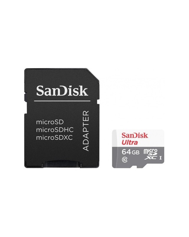 Karta pamięci SanDisk Ultra 64GB MicroSDXC + Adapt